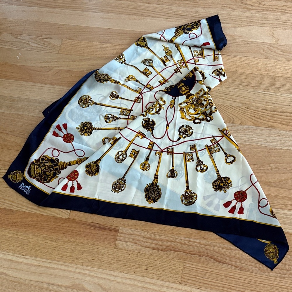 Hermes les cles scarf